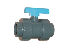 Кран ПВХ шаровой d16 PN16
