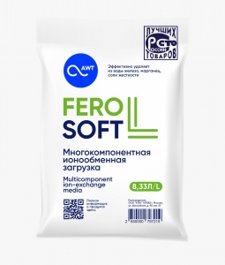 Ионообменная смола микс FeroSoft L удаление железа, марганца, кремния, органики, жесткости, 1 литр